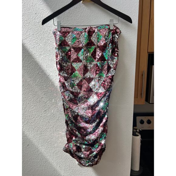 Le Superbe Rockstar Skirt Sequin NWT size M - Picture 1 of 5